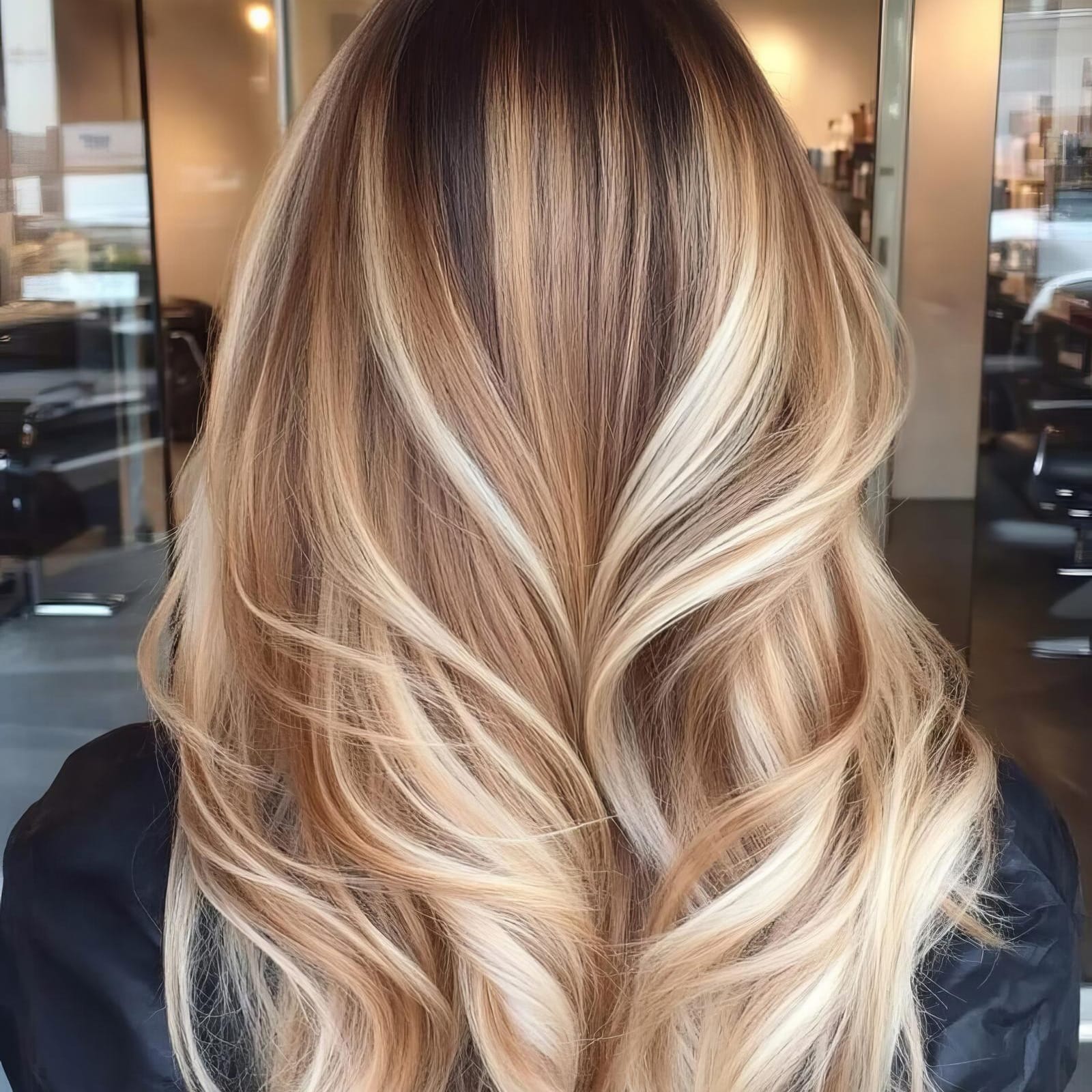 Lockiges Haar mit einer Haarverlängerung in Bonn
