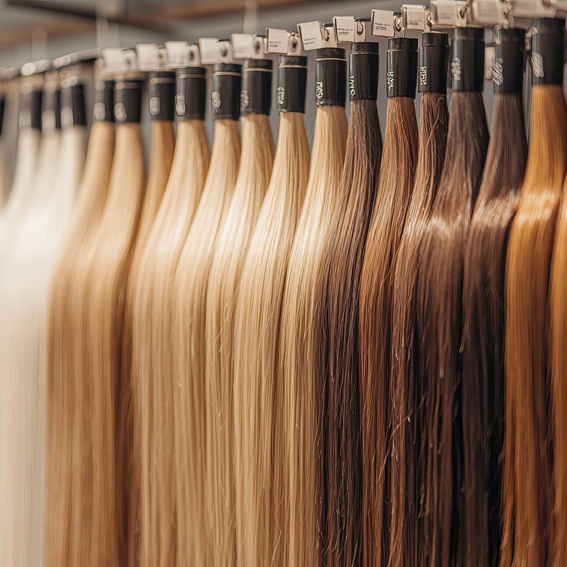 Lockiges Haar mit einer Haarverlängerung in Bonn